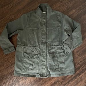 Women’s Universal Thread Olive Green Utility Jacket Size XXL